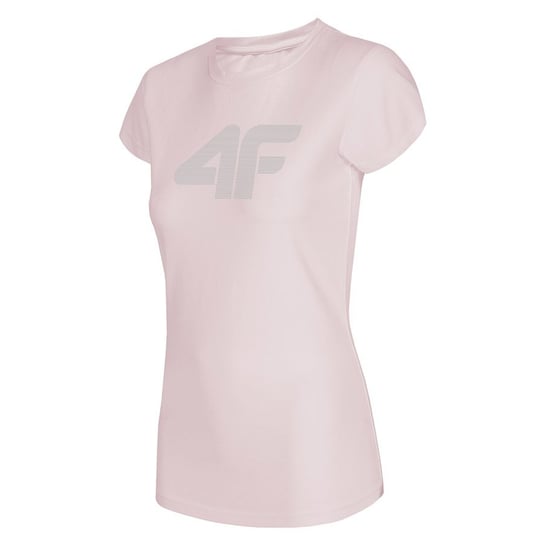 4F, T-Shirt damski, H4L19-TSD005 56S, różowy, rozmiar M 4F