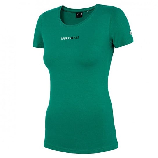4F, T-shirt damski, H4L20-TSD010 41S, zielony, rozmiar L 4F