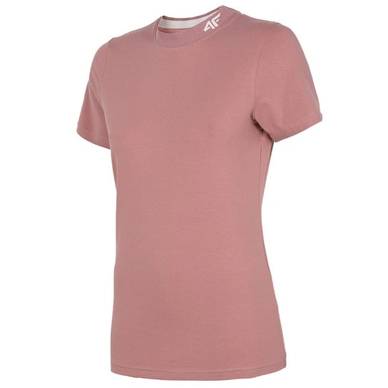 4F, T-Shirt damski, H4L20-TSD013 53S, różowy, rozmiar M 4F