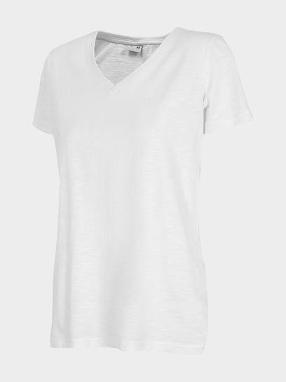 4F, T-shirt damski, TSD352, biały, rozmiar XS 4F
