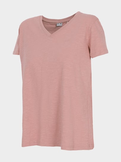 4F, T-shirt damski, TSD352 różowy, rozmiar M 4F