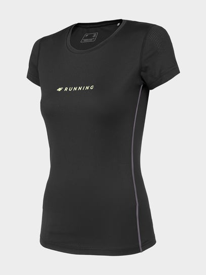 4F, T-shirt funkcyjny damski, TSDF012, czarny, rozmiar XS 4F