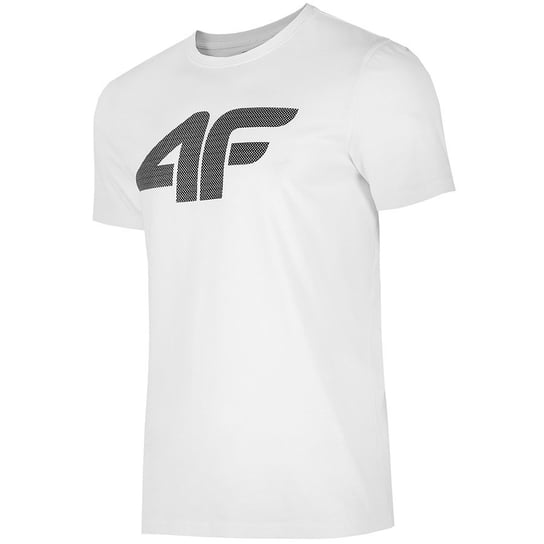 4F, T-Shirt, H4L22-TSM353 10S, biały, XXL 4F