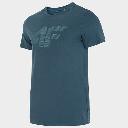 4F, T-Shirt, H4Z22-TSM353 32S, niebieski, M 4F