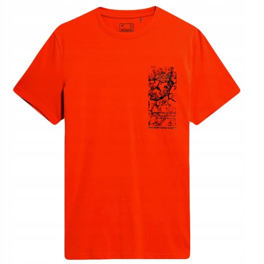 4F T-Shirt Koszulka Bawełna 100% Ttshm487 L 4F
