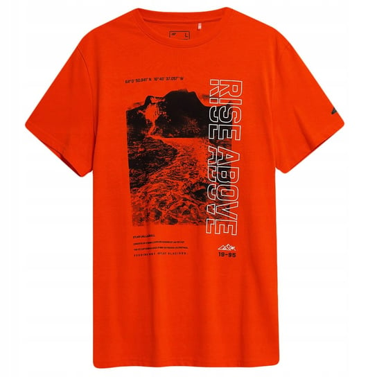 4F T-Shirt Koszulka Bawełna 100% Ttshm489 Xl 4F
