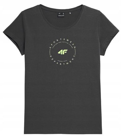 4F T-Shirt Koszulka Damska Tsd032 Antracyt M 4F