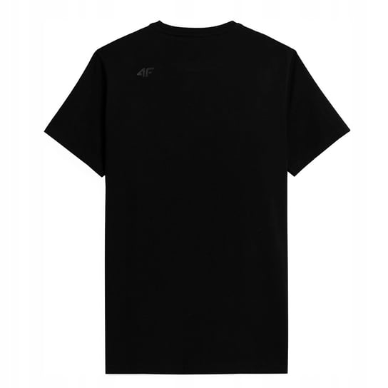 4F T-Shirt Koszulka Męska Tsm018 Czarna M 4F