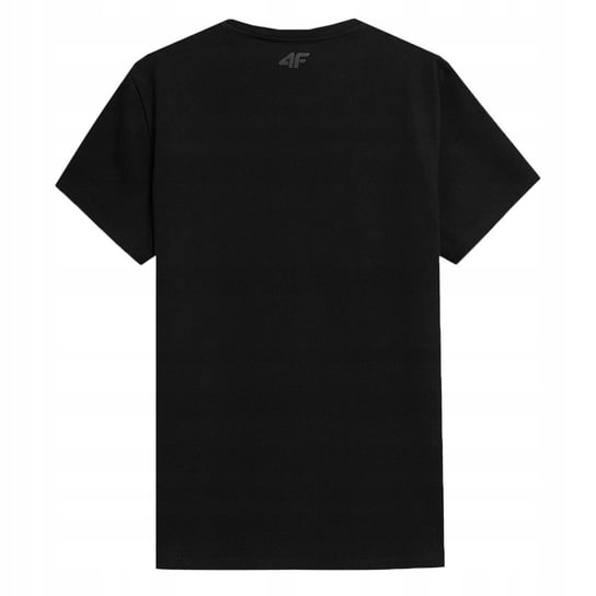 4F T-Shirt Koszulka Męska Tsm068 Czarna M 4F