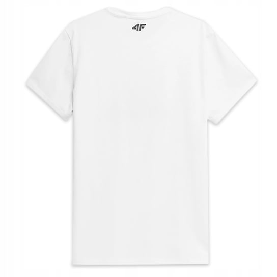 4F T-Shirt Koszulka Męska Tsm072 Biała Xl 4F