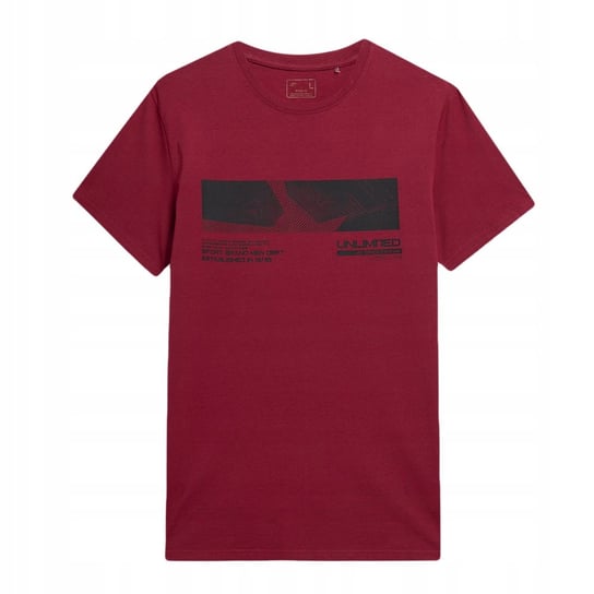 4F T-Shirt Koszulka Ttshm308 Bawełna 100% M 4F