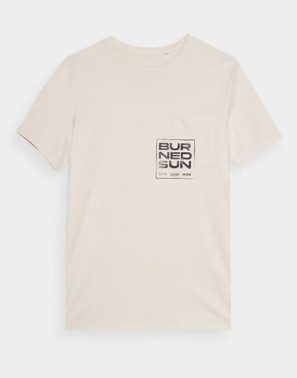 4F, T-shirt męski, burned sand, beż, XL (59409021 ) 4F