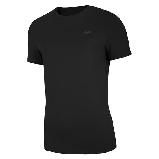 4F, T-Shirt męski, NOSH4-TSM003 20S, czarny, rozmiar XL 4F