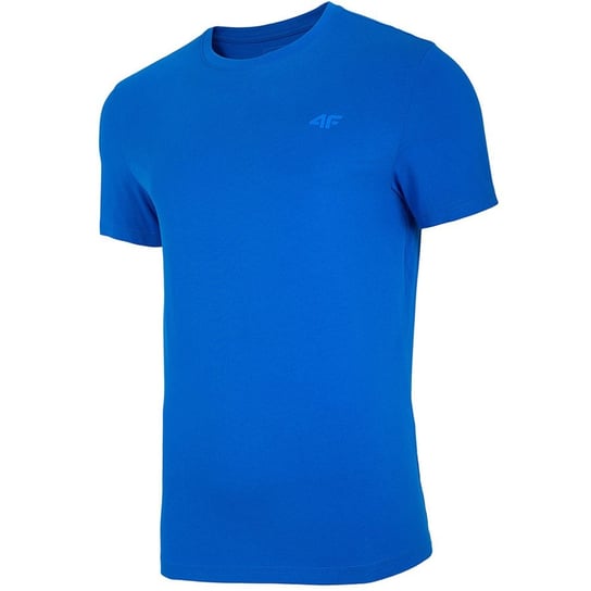 4F, T-Shirt męski, NOSH4-TSM003 36S, niebieski, rozmiar M 4F