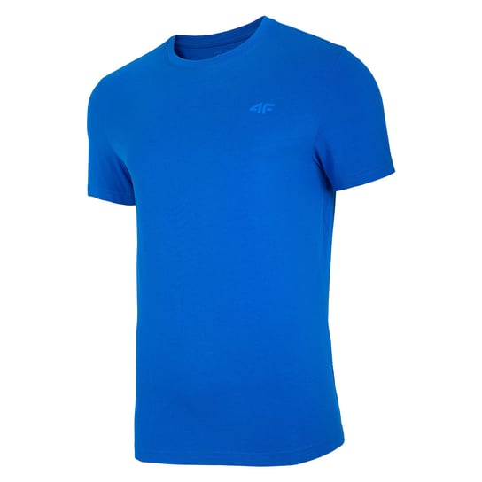 4F, T-Shirt męski, NOSH4-TSM003 36S, niebieski, rozmiar XXL 4F