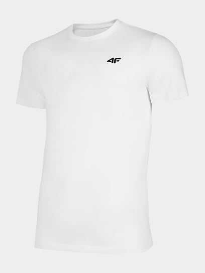 4F, T-shirt męski, TSM352, biały, rozmiar XL 4F