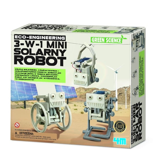 4M, mini solarny Robot 4M