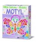 4M, zestaw kreatywny Odlewy gipsowe Mozaikowy motyl 4M