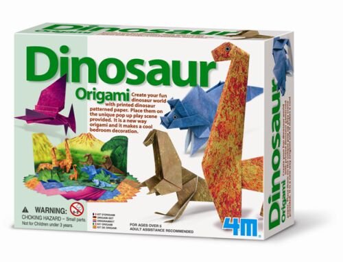 4M, zestaw kreatywny Origami Dinozaur 4M