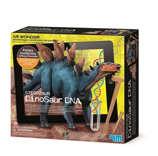 4M, zestaw naukowy DNA dinozaurów: Stegozaur 4M