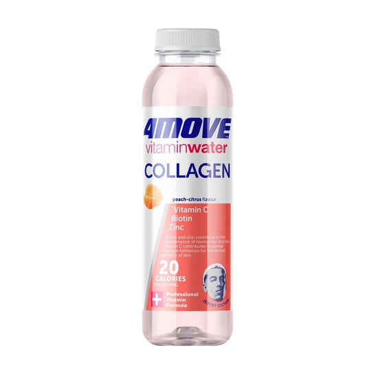 4Move Vitamin Water Collagen Napój o smaku brzoskwiniowo-cytrusowym 556 ml 4MOVE