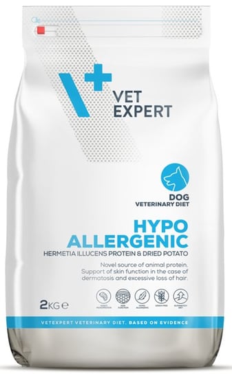 4T Veterinary Diet Dog Hypoallergenic Insect 2kg VETEXPERT