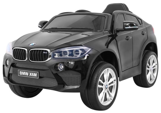 4toys, samochód na akumulator BMW X6M, czarny 4toys