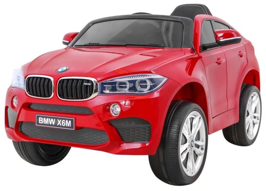 4toys, samochód na akumulator BMW X6M , czerwony Lakier Metalik 4toys
