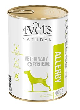 4Vets Dog Allergy 400g Dolina Noteci