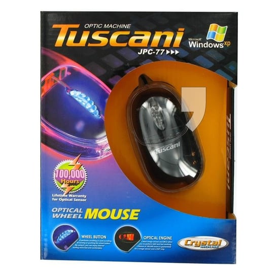 4World Tuscani Mini Mysz optyczna USB/PS2 4world