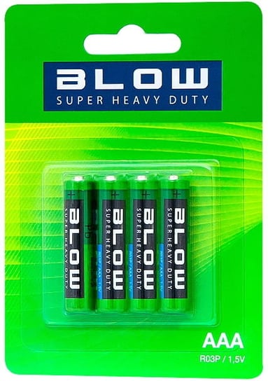 4x Bateria Blow Super Heavy Duty AAA R03P (82-503) Blow