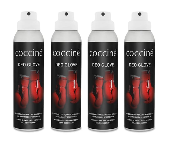 4x Coccine deo glove spray - odświeżacz do rękawic bokserskich 150 ml Coccine