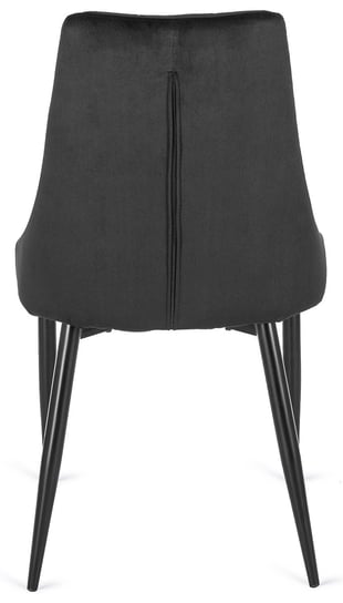 4x CORK Krzesło Czarne MEBEL ELITE