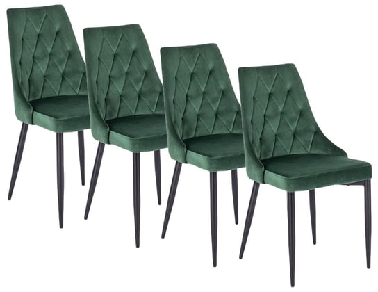 4x CORK Krzesło Zielone MEBEL ELITE