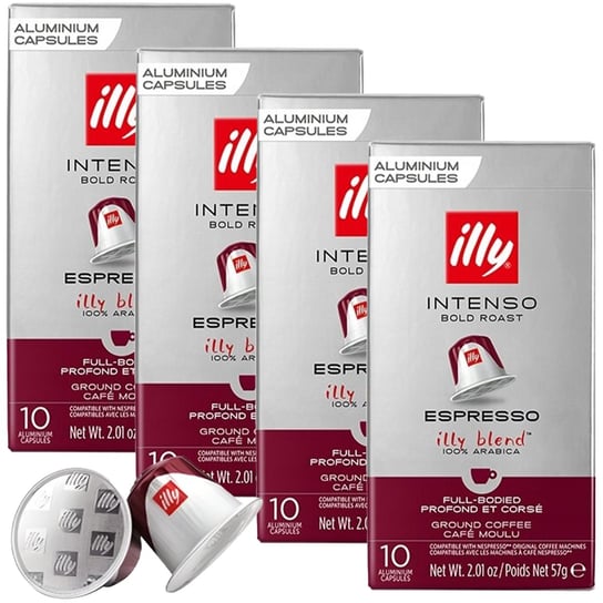 4x Kapsułki Illy Intenso 10szt. Illy