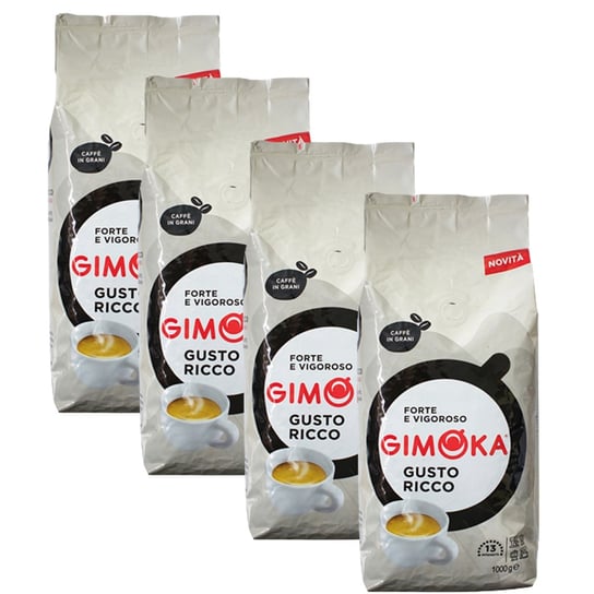 4x Kawa ziarnista GIMOKA L'Espresso All'Italiana 1 kg Gimoka