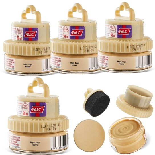 4X Palc Pasta W Kremie 2W1 Z Aplikatorem 50Ml Beżowy Palc