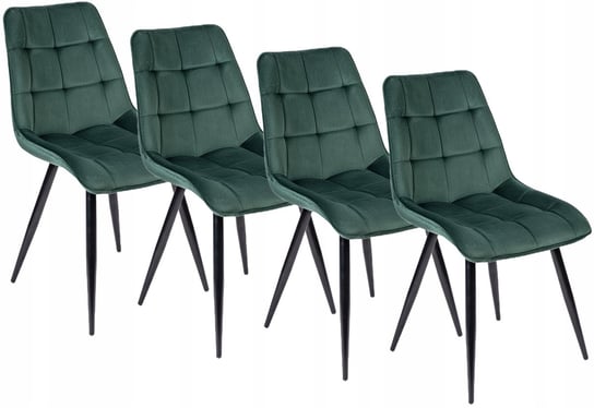 4x RIO Krzesło Zielony MEBEL ELITE