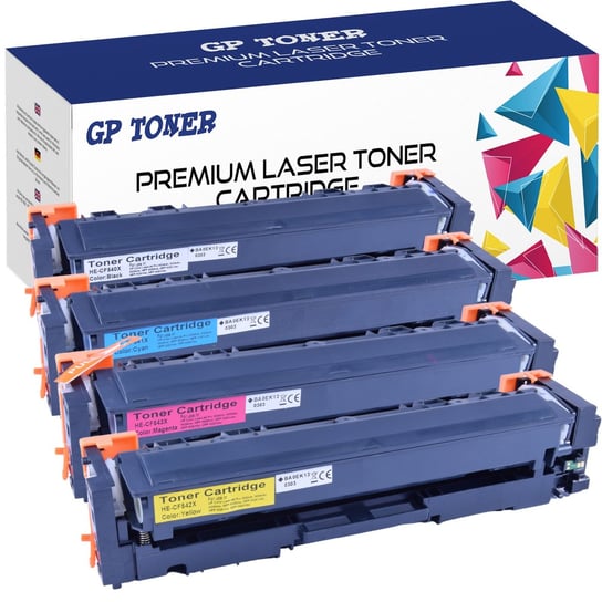 4x Toner do HP Color LaserJet Pro M254dw M254nw GP TONER