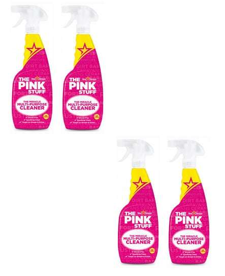 4x Wielofunkcyjny środek czyszczący THE PINK STUFF Multi-Purpose Cleaner 750 ml The Pink Stuff