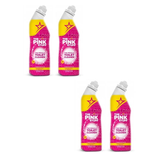 4x Żel do toalet THE PINK STUFF Toilet Cleaner 750 ml The Pink Stuff