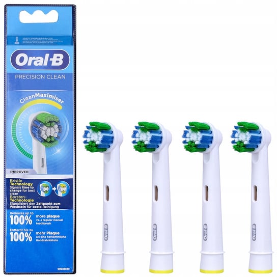 4Xkońcówki Precision Clean Oryginalne Wkłady Oral-B