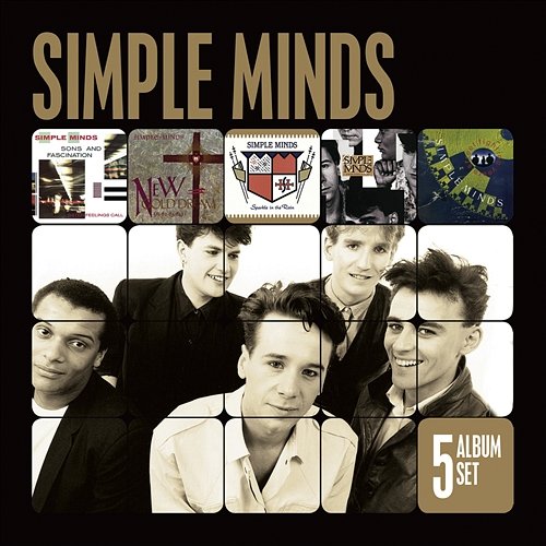 5 Album Set Simple Minds