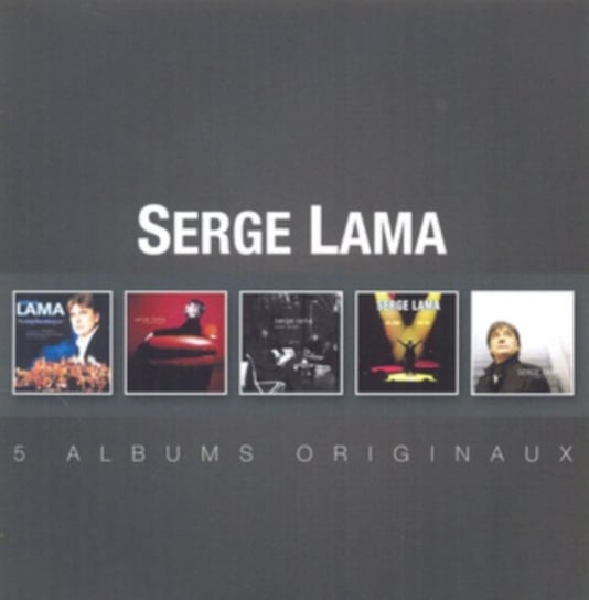 5 Albums Originaux Lama Serge
