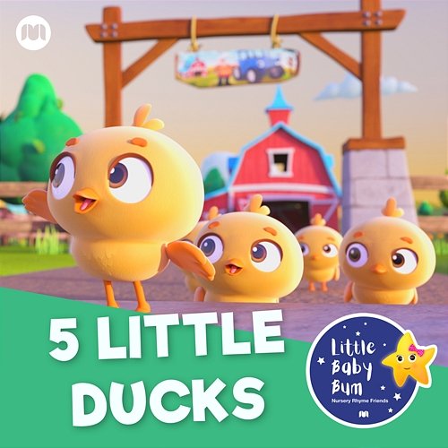 5 Little Ducks (Down to the River) Little Baby Bum Nursery Rhyme Friends