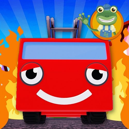 5 Little Fire Trucks Gecko's Garage, Toddler Fun Learning