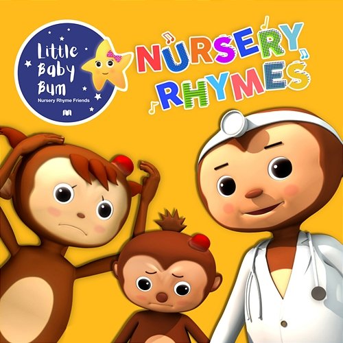 5 Little Monkeys, Pt. 2 Little Baby Bum Nursery Rhyme Friends