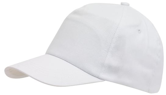 5-segmentowa czapka FAVOURITE, biały UPOMINKARNIA