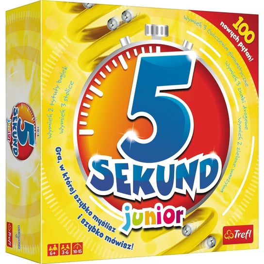 5 sekund Junior, gra rodzinna, Trefl Trefl