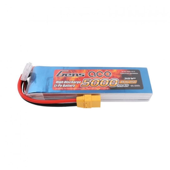 5000mAh 11.1V 45C XT90 Gens Ace Gens Ace & TATTU